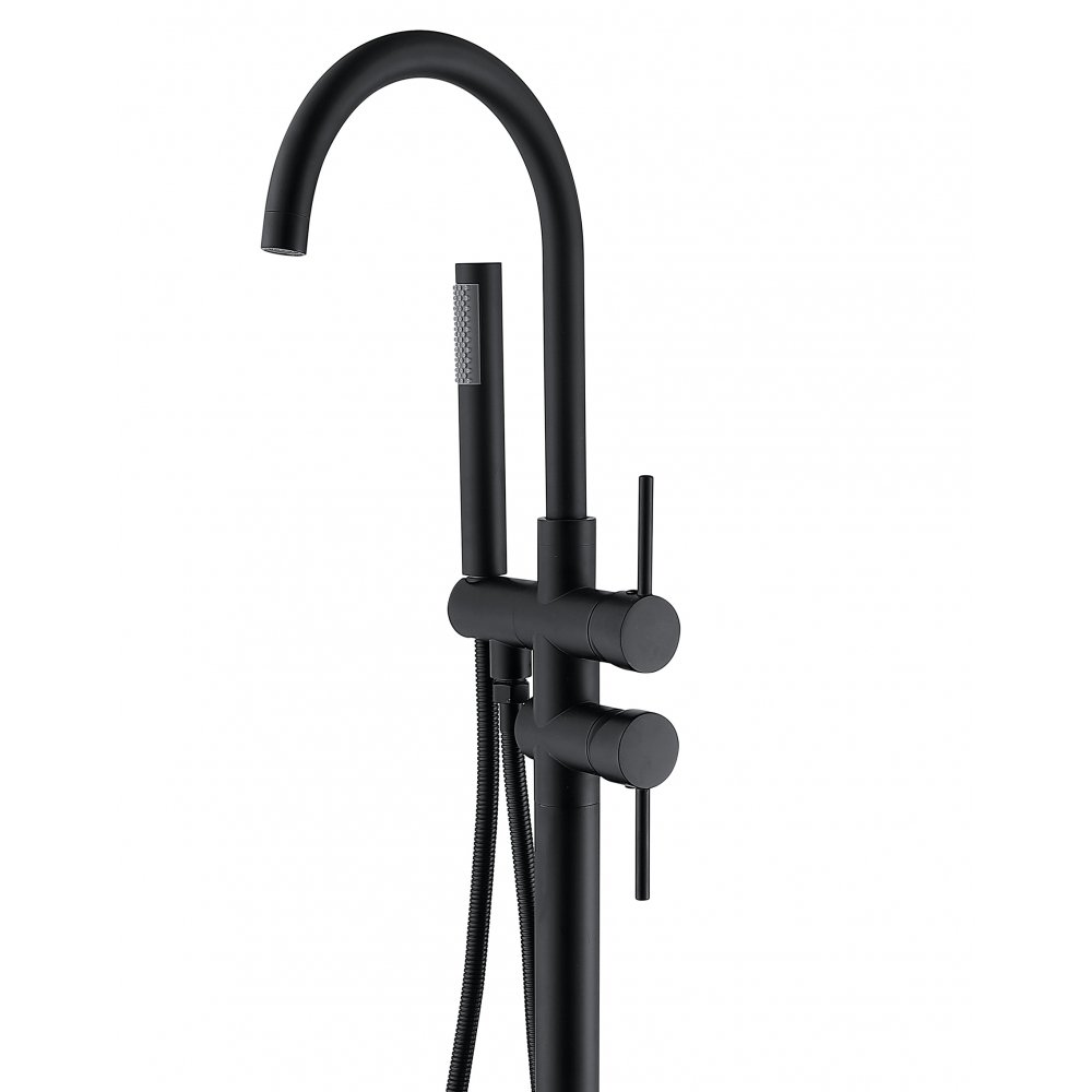 Baterie cada freestanding FF012 negru - imagine 2