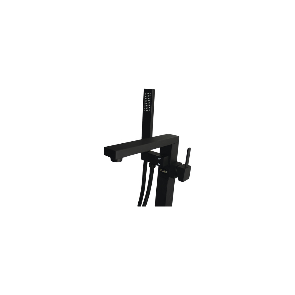 Baterie cada freestanding negru 001 - imagine 2