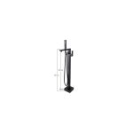 Baterie cada freestanding negru 001 - imagine 3