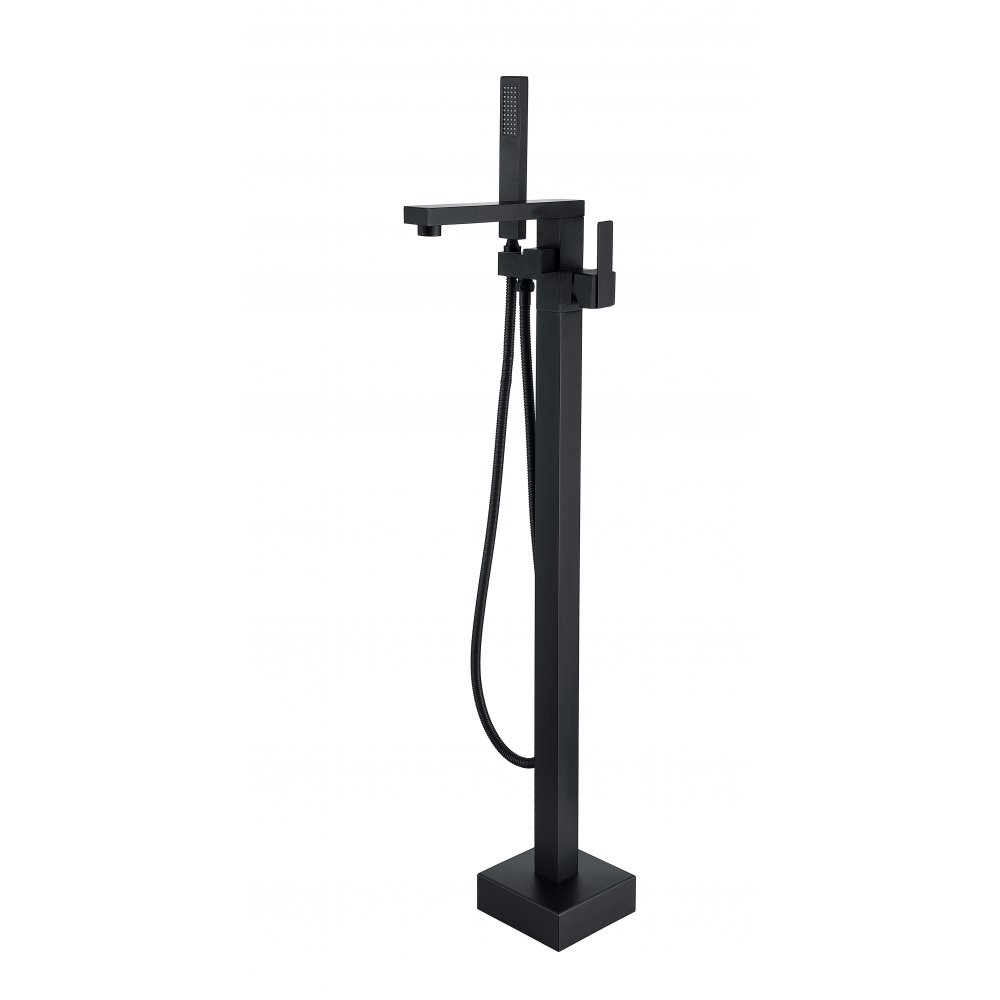 Baterie cada freestanding negru 001 - imagine 1