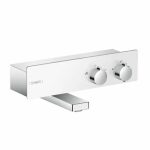 BATERIE CADA TERMOSTATICA SHOWER TABLET 350, FINISAJ STICLA, ALB-CROM