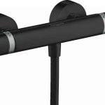 BATERIE DUS TERMOSTATICA ECOSTAT COMFORT, MATT BLACK