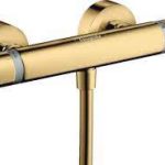BATERIE DUS TERMOSTATICA ECOSTAT COMFORT, POLISHED GOLD OPTIC