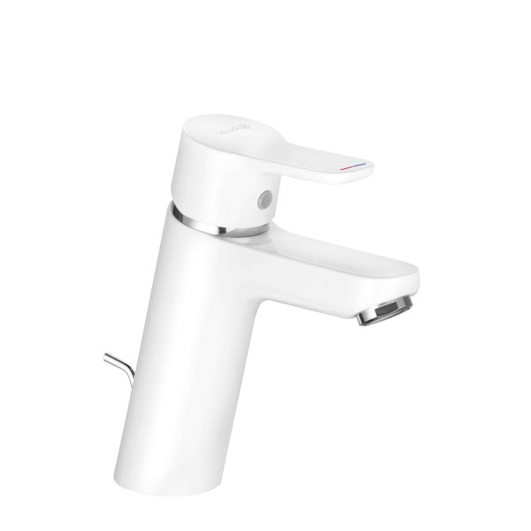BATERIE LAVOAR 100 PURE&EASY VENTIL METALIC ALB