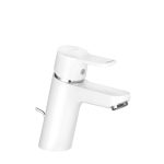 BATERIE LAVOAR 70 PURE&EASY DN15, VENTIL METALIC, ALB