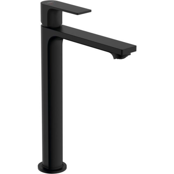 BATERIE LAVOAR REBRIS E 240 COOL START CU VENTIL POP UP, NEGRU MAT