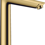 BATERIE LAVOAR TALIS E 240 CU VENTIL, POLISHED GOLD OPTIC