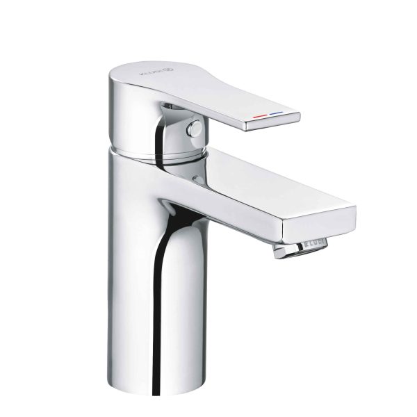 BATERIE LAVOAR ZENTA SL 100, CU MANER PLIN SI VENTIL PUSH-OPEN, CROM