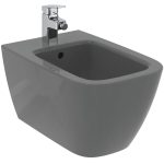BIDEU I.LIFE B SUSPENDAT 54X35.5, FIXARE COMPLET ASCUNSA, GRI LUCIOS