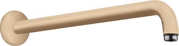 BRAT DUS 1/2 HANSGROHE LUNGIME 389 MM, BRUSHED BRONZE