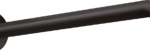 BRAT DUS 1/2 HANSGROHE LUNGIME 389 MM, NEGRU MAT