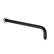 BRAT DUS A-QA 400 MM NEGRU MAT / CROM - imagine 1