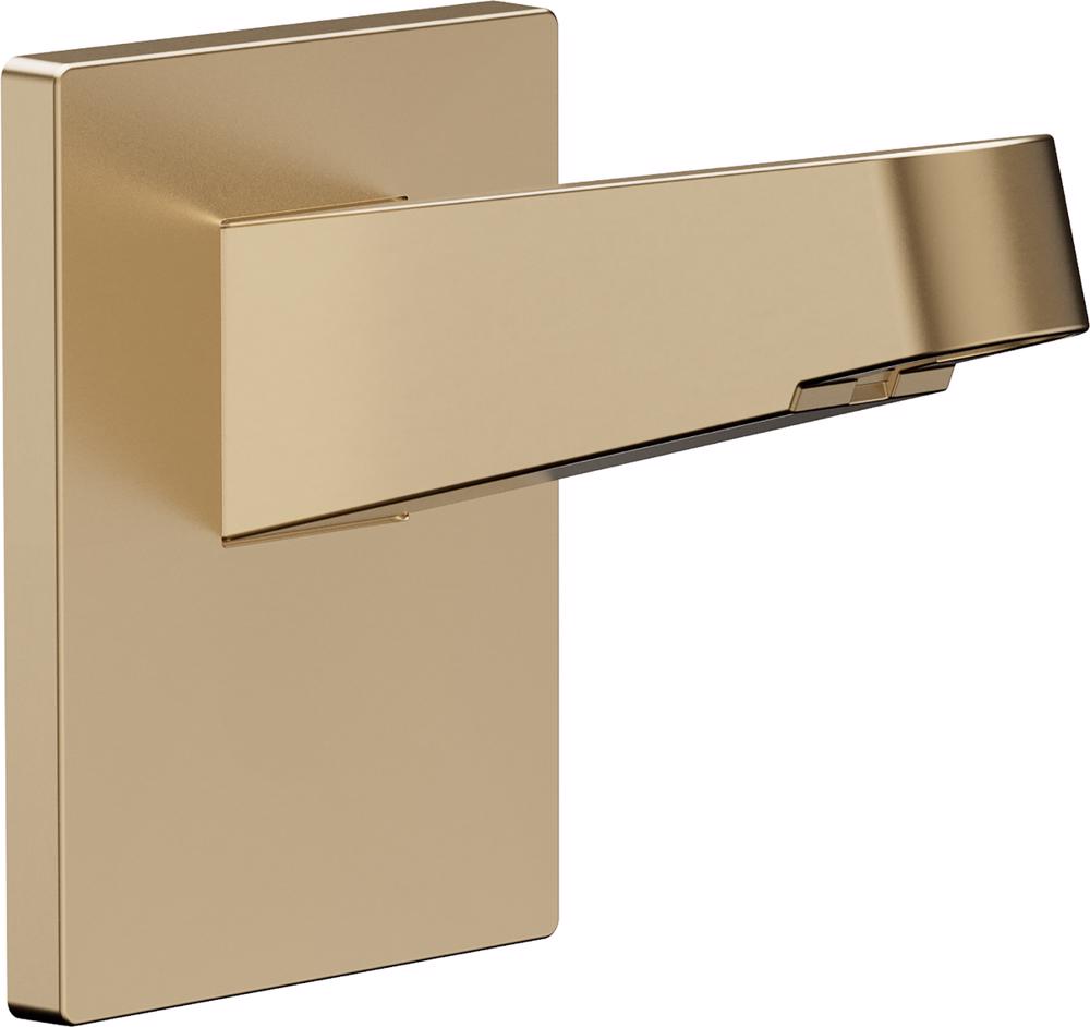 BRAT DUS PULSIFY S 260, FIXARE PE PERETE, 151MM, PENTRU CAP DUS CU DIAM. MAX  260 MM, BRUSHED BRONZE - imagine 1