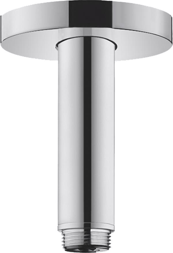 BRAT DUS S 100 MM, MONTAJ DIN TAVAN, CROM - imagine 1