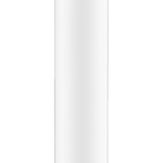 BRAT DUS S 300 MM, CU ORNAMENT ROTUND SI MONTAJ DIN TAVAN, ALB MAT