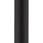BRAT DUS S 300 MM, CU ORNAMENT ROTUND SI MONTAJ DIN TAVAN, NEGRU MAT