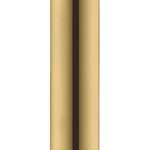 BRAT DUS S 300 MM, CU ORNAMENT ROTUND SI MONTAJ DIN TAVAN, POLISHED GOLD OPTIC