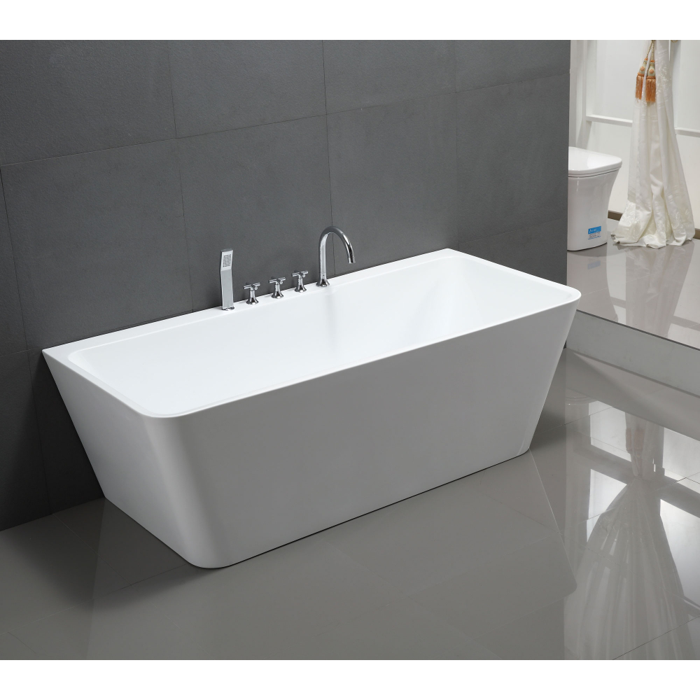 Cada Freestanding cu baterie 170x80 Linea Wall - imagine 1