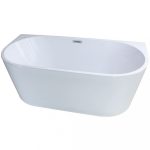 Cada freestanding la perete Linea premium 150x75 - imagine 2