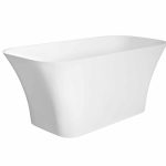 CADA FREESTANDING ASSOS 160X70, WHITE