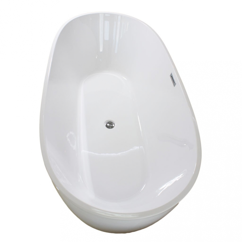 Cada Freestanding ovala EGG Eco 170x80 - imagine 5
