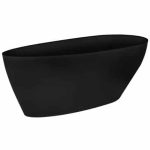 CADA FREESTANDING GOYA 160X70, BLACK