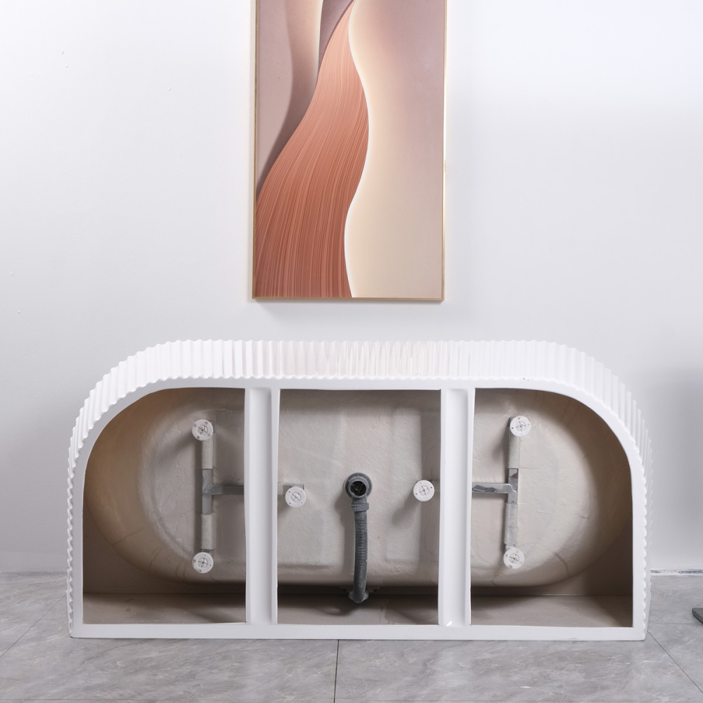 Cada freestanding la prete Linea Shell 150x75x58 - imagine 6