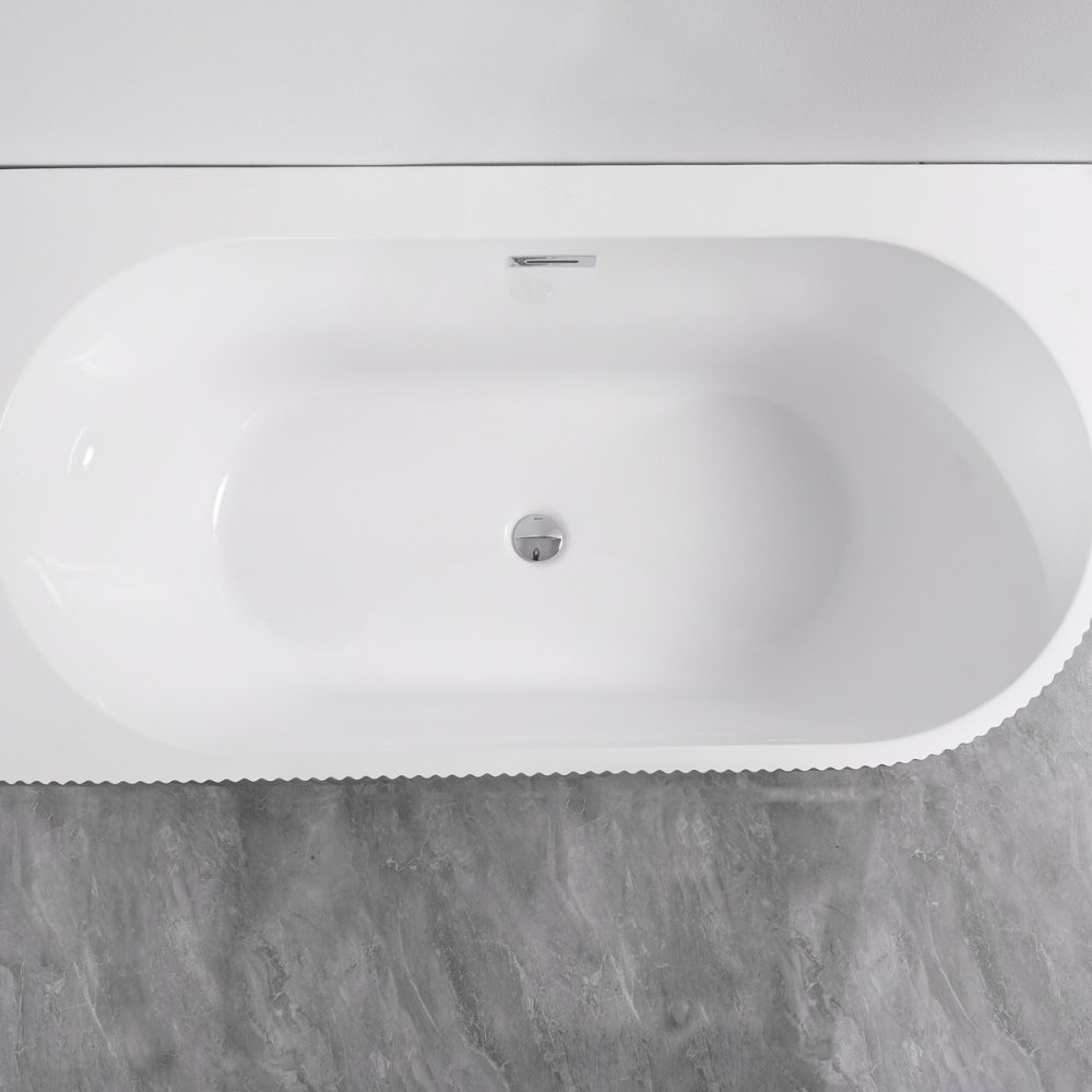 Cada freestanding neagra pe colt stanga scoica 170x75x58 - imagine 7