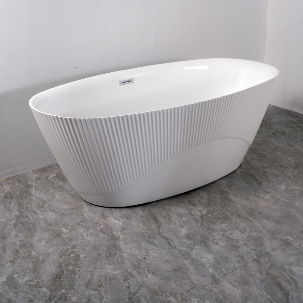 Cada freestanding ovala cu riflaj 6613 - imagine 2