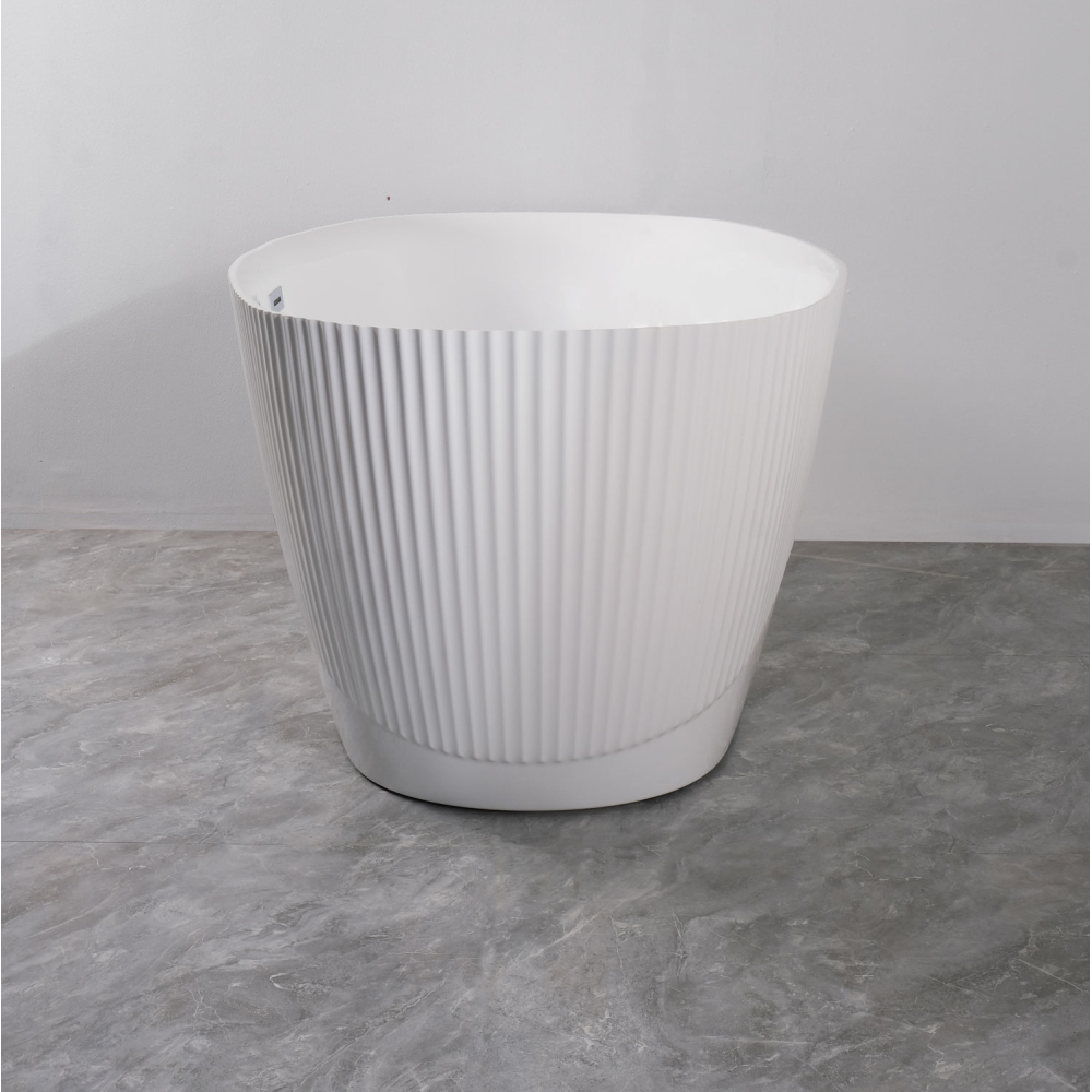 Cada freestanding ovala cu riflaj 6613 - imagine 3
