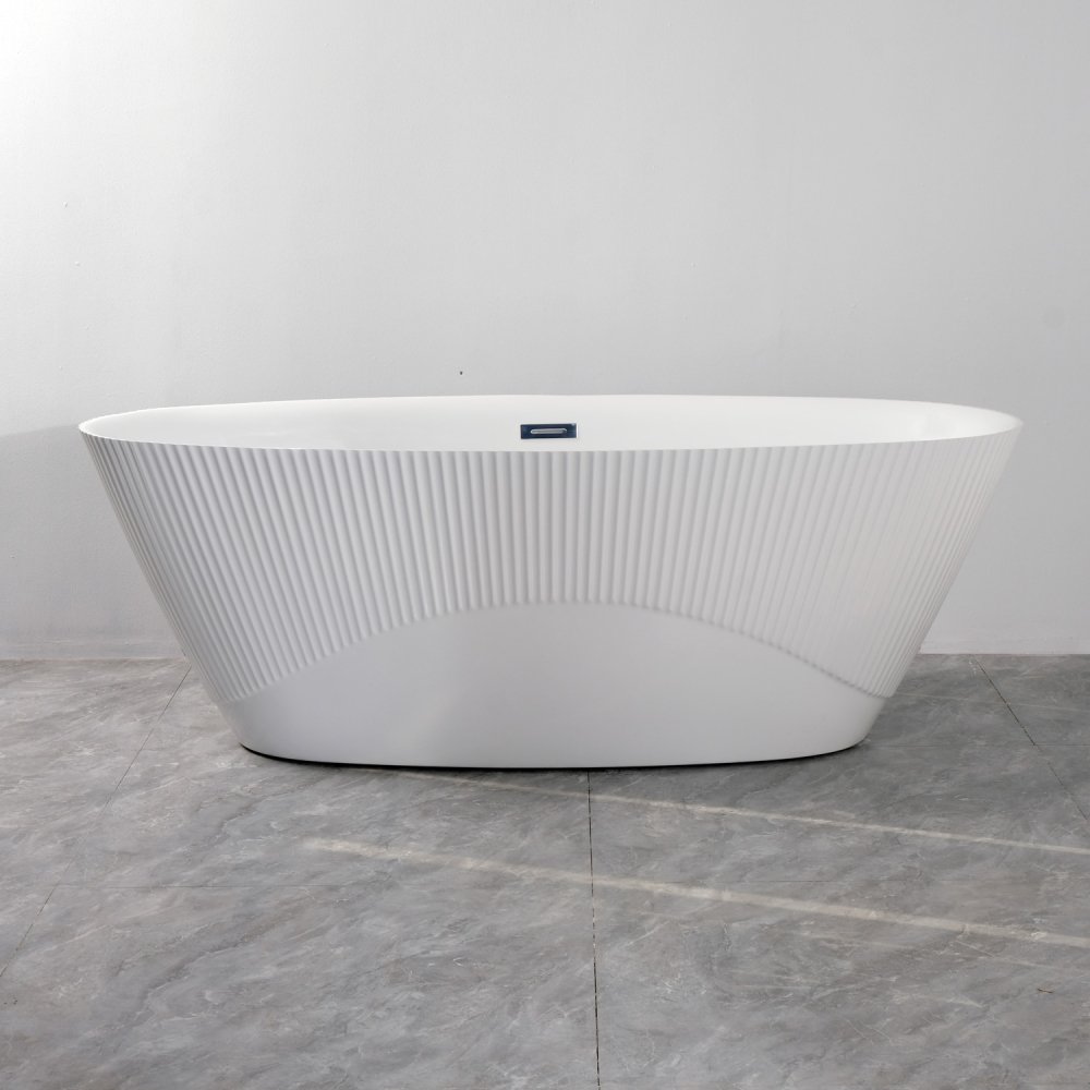 Cada freestanding ovala cu riflaj 6613 - imagine 1