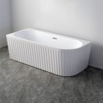 Cada freestanding riflaj pe colt stanga 170x75x58 - imagine 2