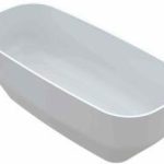 CADA FREESTANDING SERPENS 2 1650X750X555, FARA PREAPLIN, VENTIL CLICK-CLACK CROM