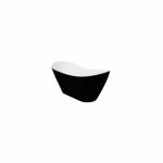 CADA FREESTANDING VIYA 160X70, BLACK&WHITE