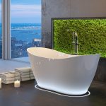 CADA FREESTANDING VIYA 170X72, WHITE