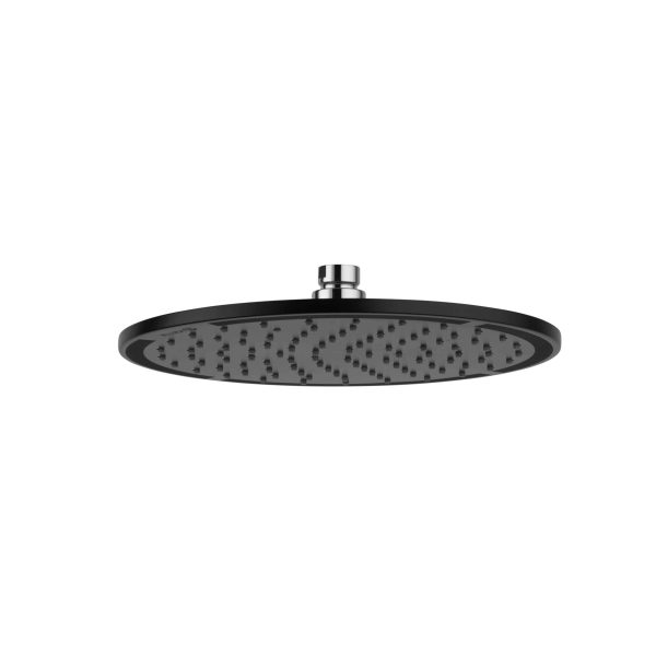 CAP DUS A-QA SLIM ROTUND 250 MM NEGRU