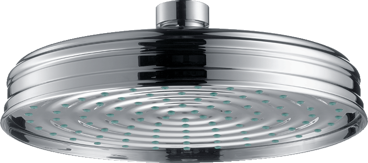 CAP DUS AXOR MONTREUX 180 1 JET CLASSIC, BRUSHED NICKEL - imagine 1