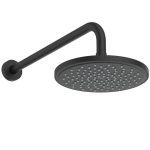 CAP DUS FIX IDEALRAIN DIAM 200 MM SILK BLACK