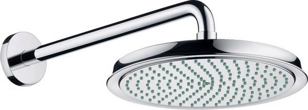 CAP DUS RAINDANCE CLASSIC 240 MM AIR, CU BRAT DUS 390 MM, CROM - imagine 1