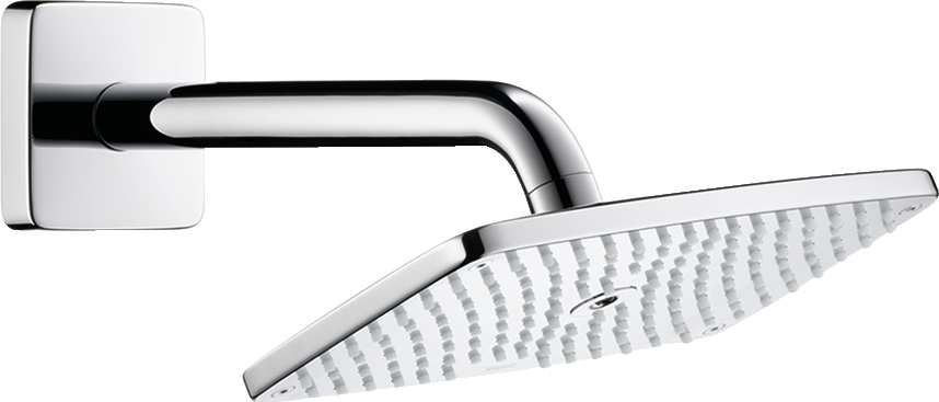 CAP DUS RAINDANCE E 240 AIR 1JET CU BRAT DUS 230MM BRUSHED GOLD OPTIC - imagine 1