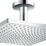 CAP DUS RAINDANCE  E 300 AIR 1 JET, 300X300 MM, CU PRINDERE IN TAVAN CU BRAT 100MM, CROM