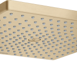 CAP DUS RAINDANCE E 300 AIR 1 JET, 300X300MM, CU PRINDERE PE PERETE CU BRAT 390MM, BRUSHED BRONZE