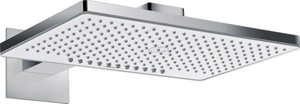 CAP DUS RAINDANCE RAINMAKER SELECT 460 MM, 2 JETURI ECO SMART, BRAT DUS 460 MM,  ALB-CROM - imagine 1