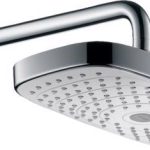 CAP DUS RAINDANCE SELECT E 300 AIR 2 JETURI CU BRAT DUS 390MM ALB-CROM