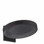 CAP DUS RAINFINITY 360 1 JET, CU PRINDERE PE PERETE, NEGRU MAT