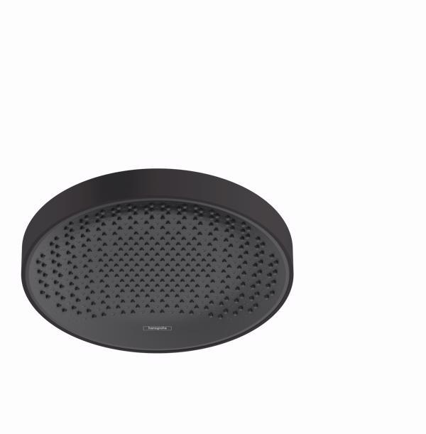 CAP DUS RAINFINITY 360 1 JET, CU PRINDERE PE TAVAN,  MATT BLACK - imagine 1