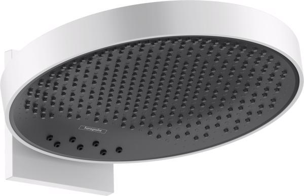 CAP DUS RAINFINITY 360 3 JET, CU PRINDERE PE PERETE, ALB MAT