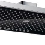 CAP DUS RAINMAKER SELECT 460 MM, 3 JETURI, BRAT DUS 460, MONTAJ PE PERETE,NEGRU-CROM