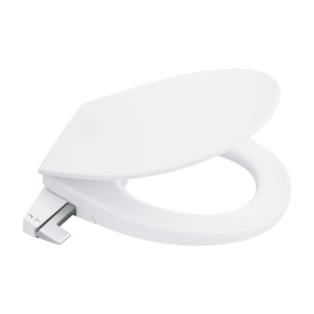 CAPAC WC BAU CERAMIC CU FUNCTIE DE BIDEU GROHE - imagine 1