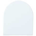 CAPAC WC EMMA ROUNDED EXTRACTIBIL ALB